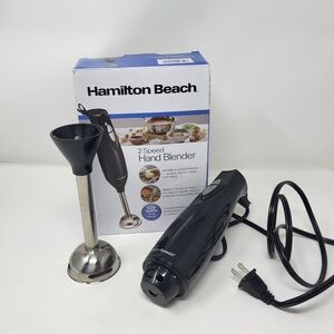 Hamilton‎ Beach 2 Speed Hand Blender Black